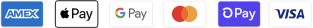 Secure payments by Stripe — Visa, Mastercard, American Express