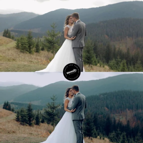 Moodypresets – Wedding LUTs | Cinematic Color Grading for Wedding Films — preview 3