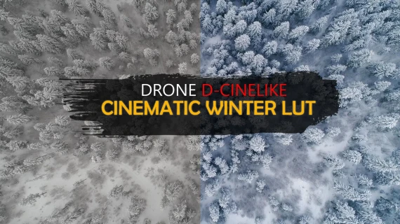 GNProduction – D-Cinelike Drone Winter LUT | Cinematic LUT for Snow & Cold Weather Scenes