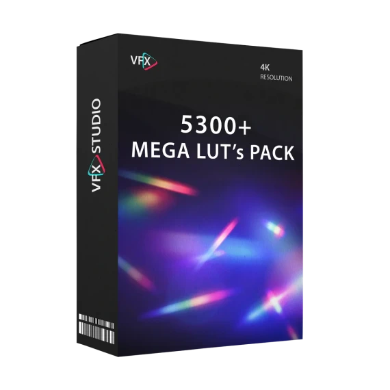 VfxStudio – 5300+ Mega LUT Pack