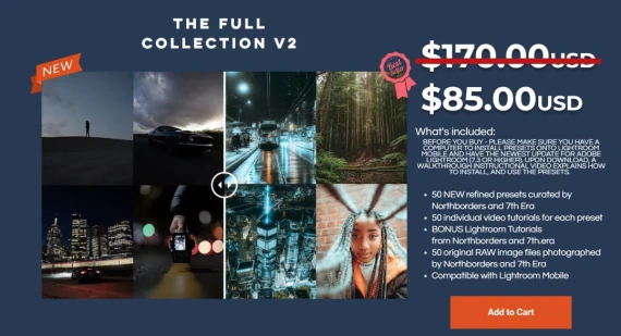 Northborders & 7th Era – The Full Collection V2 Lightroom Preset Pack