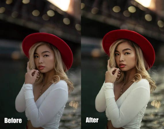 Filmic Portrait Presets V1 – One Click Cinematic Lightroom Preset Pack — preview 6