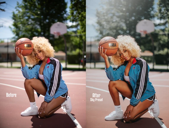 Filmic Portrait Presets V1 – One Click Cinematic Lightroom Preset Pack — preview 2