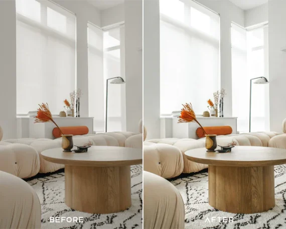 Interior Preset & LUTs Collection – Professional Indoor Photography Enhancer — preview 5