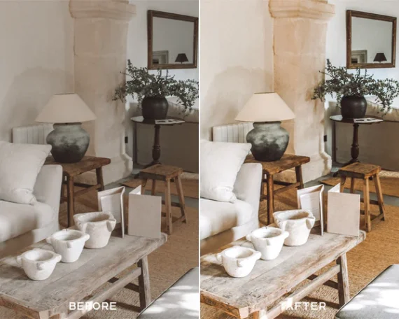 Interior Preset & LUTs Collection – Professional Indoor Photography Enhancer — preview 2