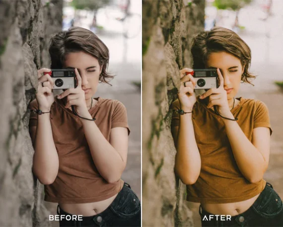 Kodak Portra Preset & LUTs Collection – Timeless Film Look for Portraits — preview 2