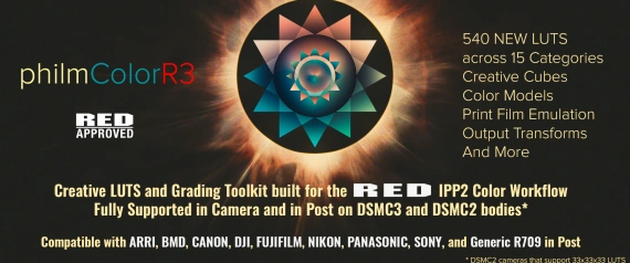 PhilmColor R2 + R3 LUTS