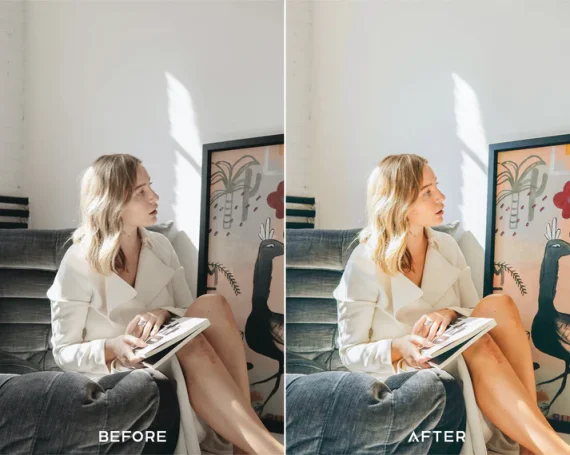 Light & Airy Preset & LUTs Collection – Bright & Dreamy Aesthetic — preview 5