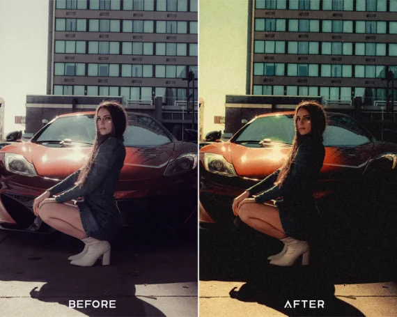 Memoir Preset & LUTs Collection – Timeless Vintage Aesthetic — preview 5