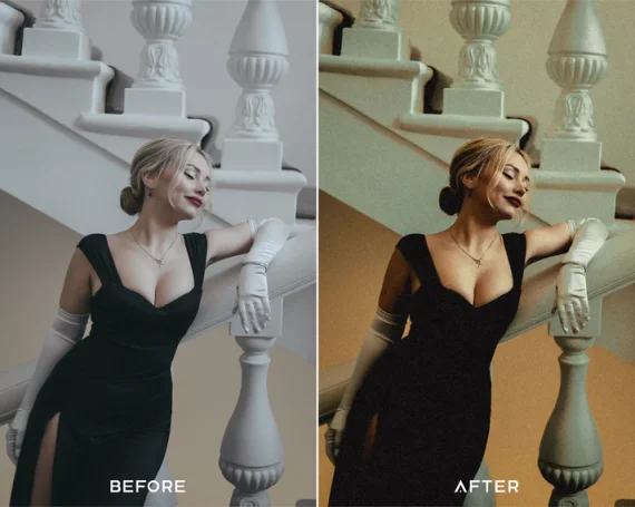 Memoir Preset & LUTs Collection – Timeless Vintage Aesthetic — preview 4