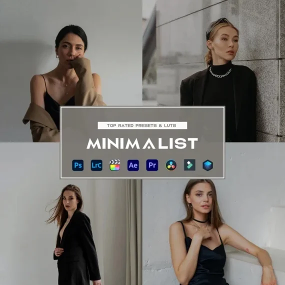 Minimalist Preset & LUTs Collection – Clean & Modern Aesthetic