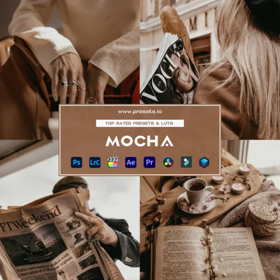 Mocha Preset & LUTs Collection – Warm Coffee-Inspired Tones