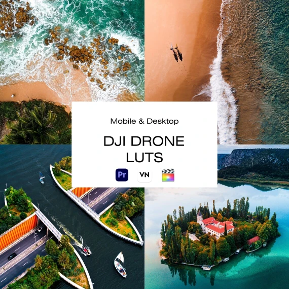 DJI Drone LUTs — Cinematic Color Grading Pack — preview 2