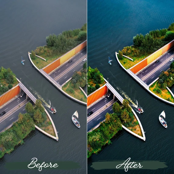 DJI Drone LUTs — Cinematic Color Grading Pack — preview 3