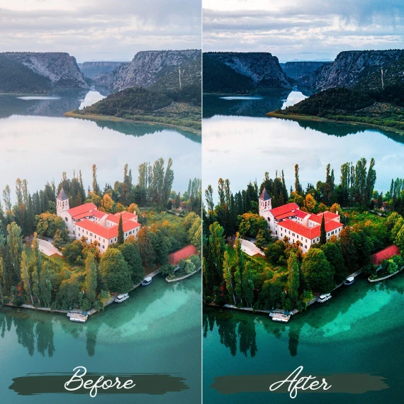 DJI Drone LUTs — Cinematic Color Grading Pack — preview 5