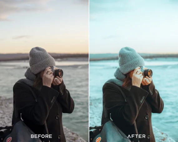 Moody Blue Preset & LUTs Collection – Cool Cinematic Tones for Travel & Landscapes — preview 5