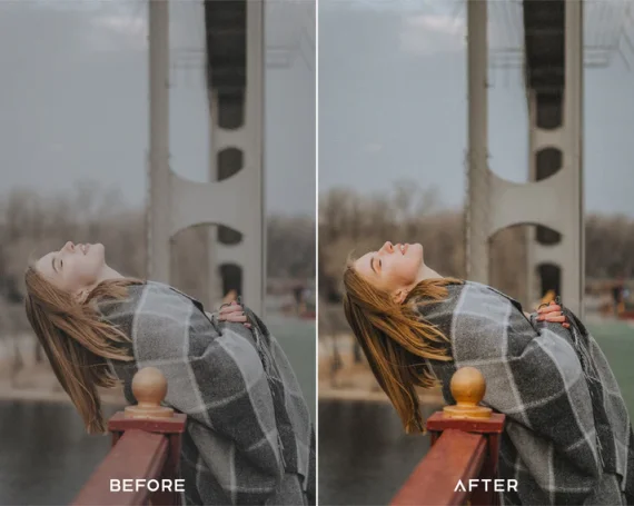 Natural Preset & LUTs Collection – True-to-Life Portrait Tones — preview 2