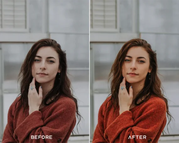 Natural Preset & LUTs Collection – True-to-Life Portrait Tones — preview 5