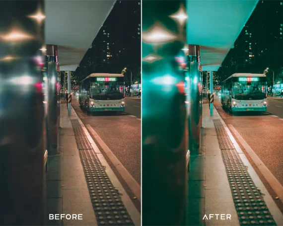 Neon Light Preset & LUTs Collection – Vibrant Urban Night Tones — preview 5