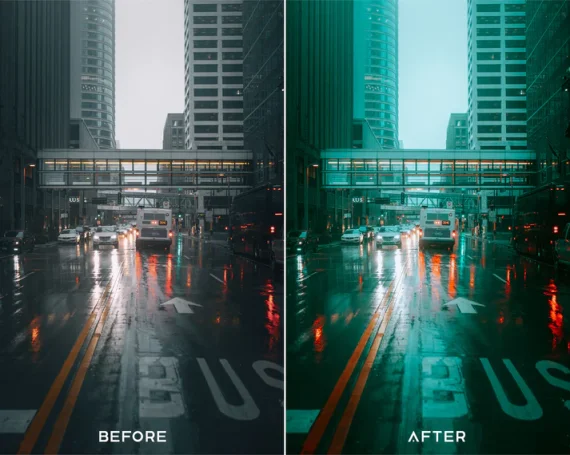 Neon Light Preset & LUTs Collection – Vibrant Urban Night Tones — preview 3