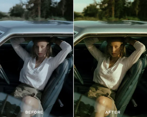 Retro Film Preset & LUTs Collection (Old-School Cinematic Look) — preview 5