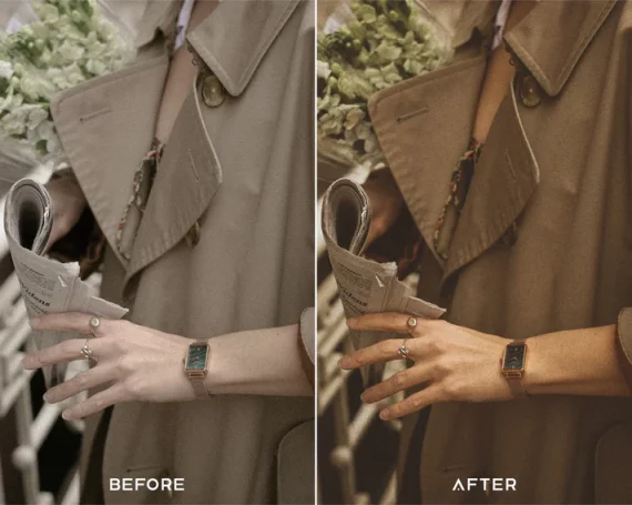Rome Preset & LUTs Collection (Vintage Retro Aesthetics) — preview 4