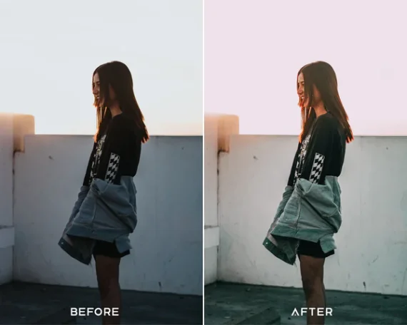 Soft & Pink Preset & LUTs Collection (Romantic Floral Edits) — preview 5