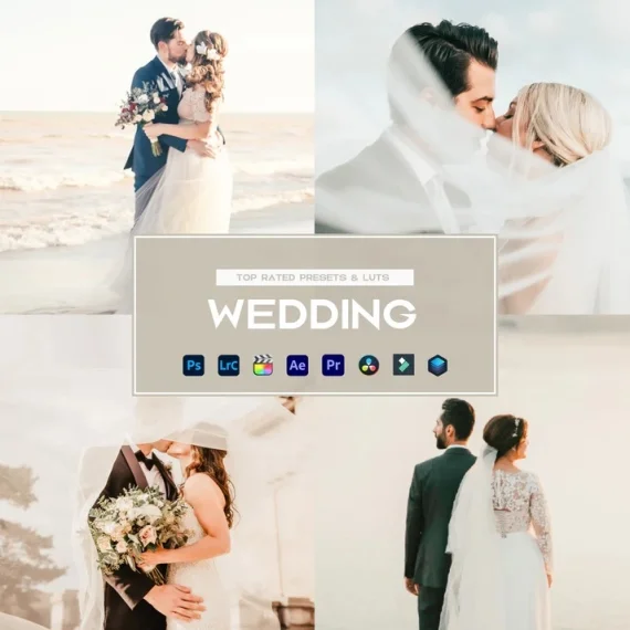 Wedding Preset & LUTs Collection (For Photos & Video)