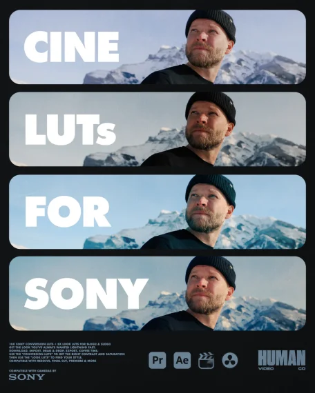 CineLUTs for Sony – SLOG2 & SLOG3 LUT Pack