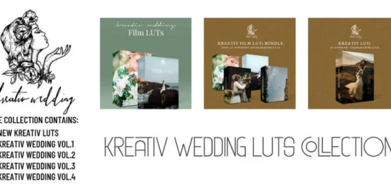 Kreativ Wedding – Bundle Video Luts (Kreativ Wedding LUTs Collection) Vol.1-4 — preview 2