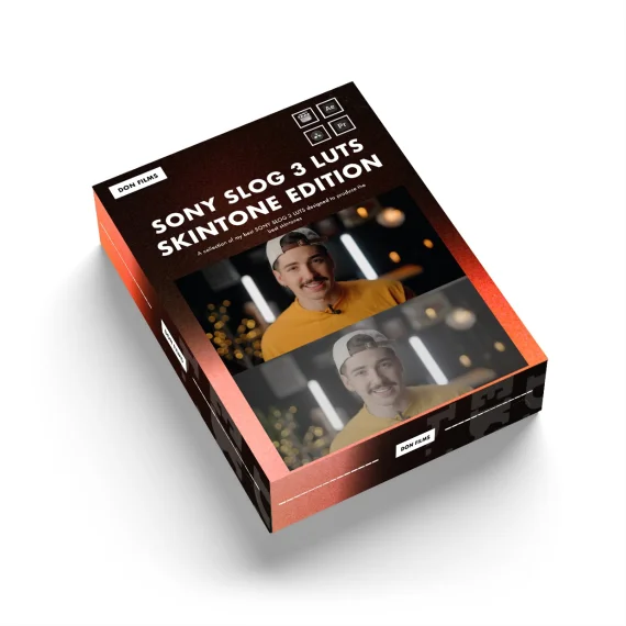 SONY SLOG 3 LUTs – Skintone Edition (21 LUTs + Bonus Monitoring LUT)