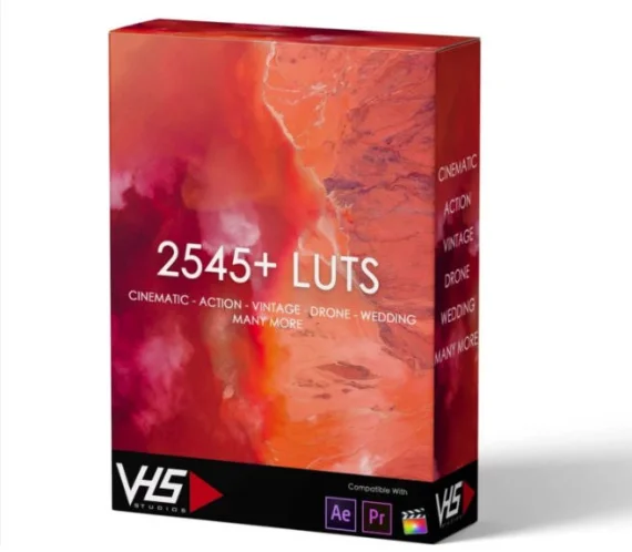 VHS Studio – VHS 2545+ Luts Package