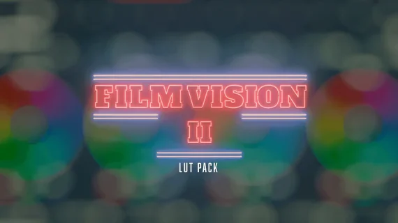 FilmVision V2 LUT Pack – Authentic Film Emulation for Digital Footage