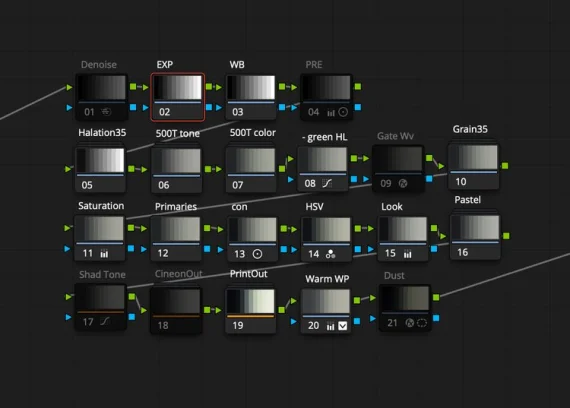 CinePrint35 – Authentic 16mm & 35mm Film Emulation for DaVinci Resolve — preview 3