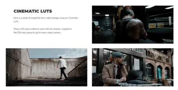 Cinematic LUTs V-LOG for Premiere – Bounce Color — preview 2