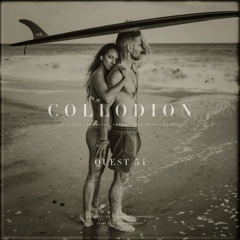 Archipelago – Quest 34 Collodion: Vintage Tintype Black & White Presets