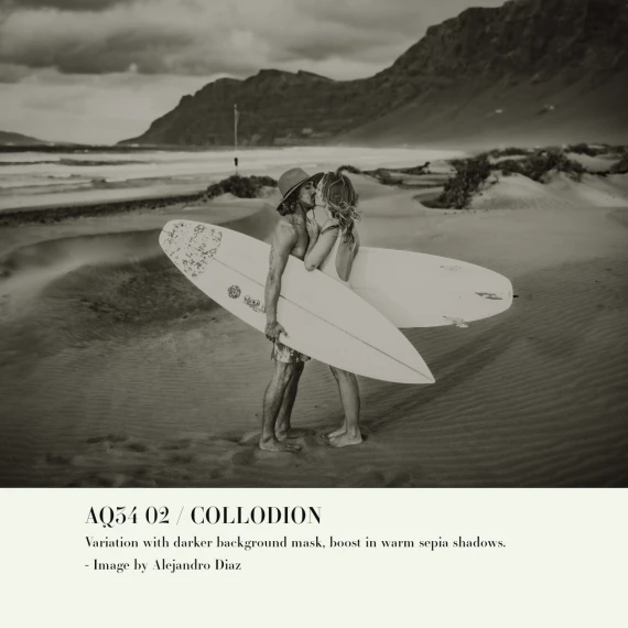 Archipelago – Quest 34 Collodion: Vintage Tintype Black & White Presets — preview 3