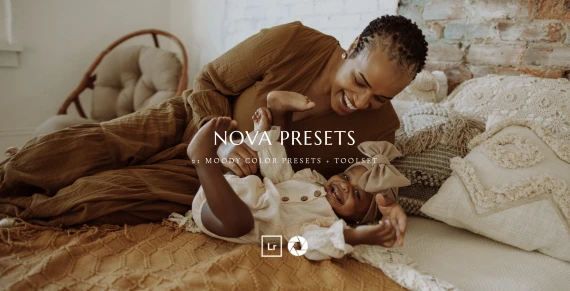 ova Presets – Meridian: Pastel & Bronze Moody Portrait Collection