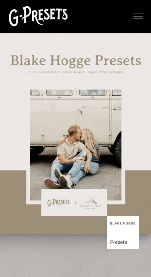 Blake Hogge Presets – G-Presets: True-to-Color Warmth & Subtle Elegance