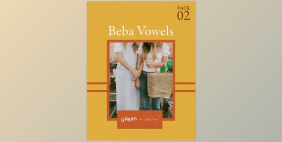 Beba Vowels Pack 02 – G-Presets: Film-Inspired Digital Presets for Every Moment