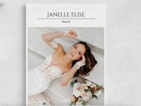 Janelle Elise Pack 02 – Timeless Wedding Photography Presets by G-Presets