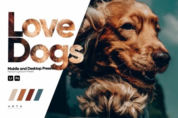 ARTA – Love Dogs Lightroom Preset Pack (Desktop & Mobile)
