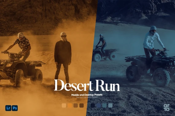 ARTA – Desert Run Lightroom Preset Pack (Desktop & Mobile)