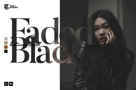 ARTA – Faded Black Lightroom Preset Pack (Desktop & Mobile)