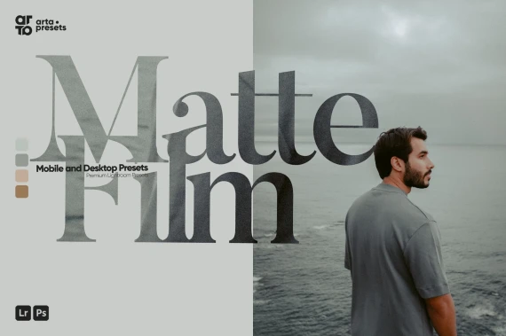 ARTA – Matte Film Lightroom Preset Pack (Desktop & Mobile)