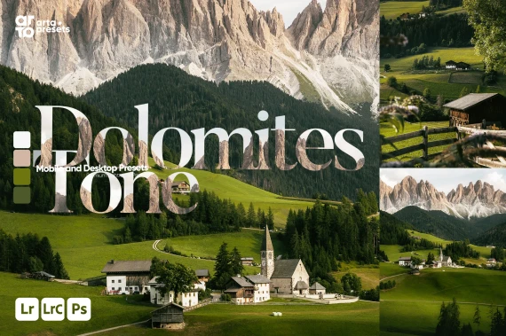 ARTA – Dolomites Tone Lightroom Preset Pack (Desktop & Mobile)