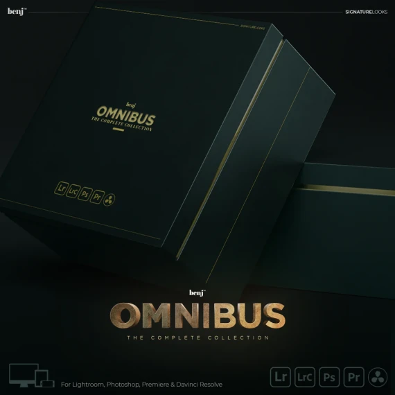 Benj™ – Omnibus Creative Bundle (100+ Presets & 31 LUTs)