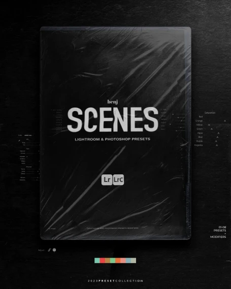 Benj™ – Scenes Preset Pack (Cinematic Lightroom & ACR Presets)