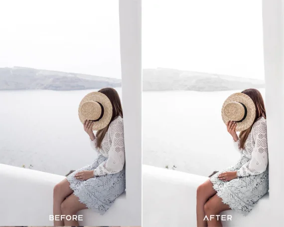 Clean & White Preset & LUTs Collection – Bright Minimal Aesthetic — preview 3
