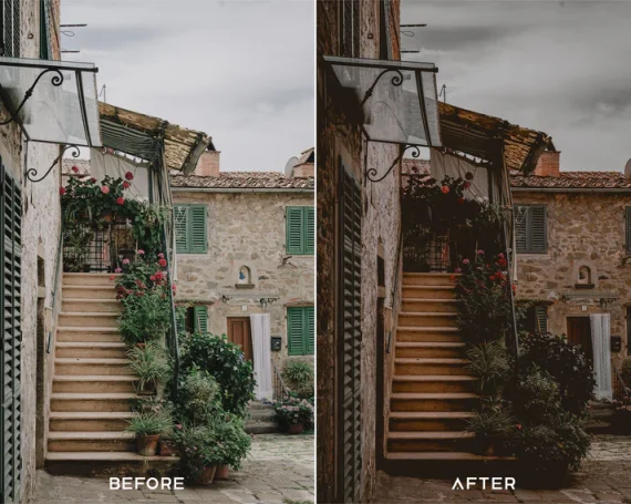 Dark Academia Preset & LUTs Collection – Moody Vintage Aesthetic — preview 4